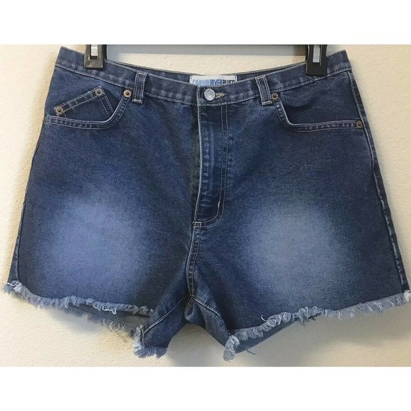 Canyon River Blues Pants - Vintage Canyon River Blues Shorts Sz 7 High Rise